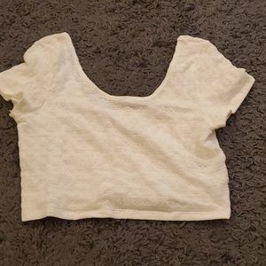 New aeropostale white top
